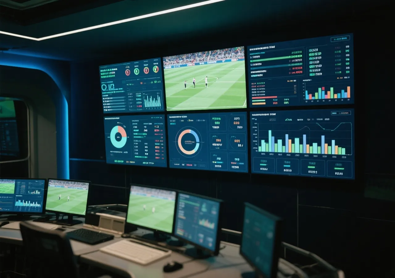 即時數據分析介面示意圖