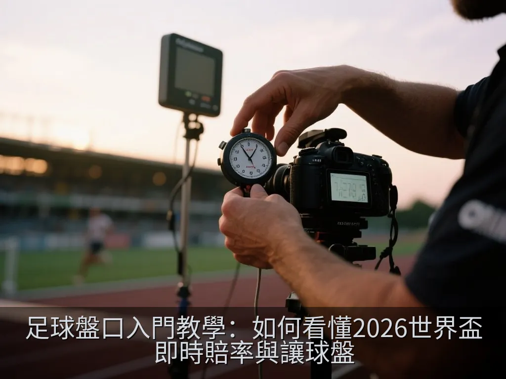 足球盤口入門教學：如何看懂2026世界盃即時賠率與讓球盤